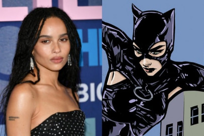 zoe kravitz cast as catwoman alongside robert pattinson in the batman