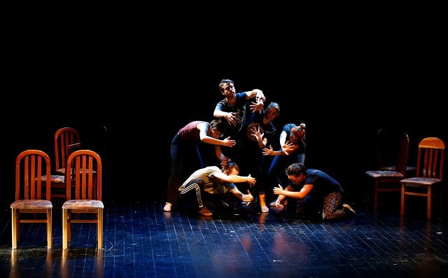actors perform in the quot u ime oca quot quot in the name of the father quot theater performance during rehearsal at sarajevo war theatre sartr in sarajevo bosnia photo reuters actors perform in the quot u ime oca quot quot in the name of the father quot theater performance during rehearsal at sarajevo war theatre sartr in sarajevo bosnia photo reuters