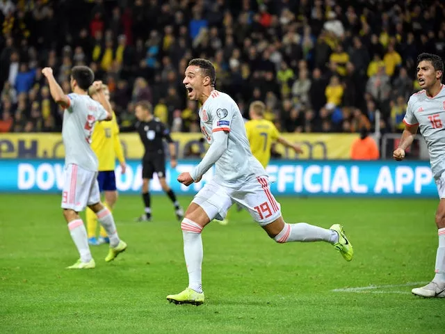 2008 and 2012 european champions needed only a point in stockholm to guarantee automatic progress to the finals photo afp 2008 and 2012 european champions needed only a point in stockholm to guarantee automatic progress to the finals photo afp