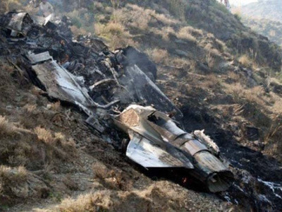 paf aircraft crashes near pindigheb pilot safe