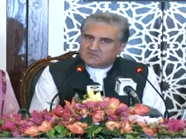 foreign minister says pakistan 039 s main purpose of diplomatic initiative was to prevent any escalation in tensions screengrab