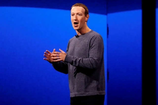 facebook ceo mark zuckerberg makes his keynote speech during facebook inc 039 s annual f8 developers conference in san jose california us photo reuters file