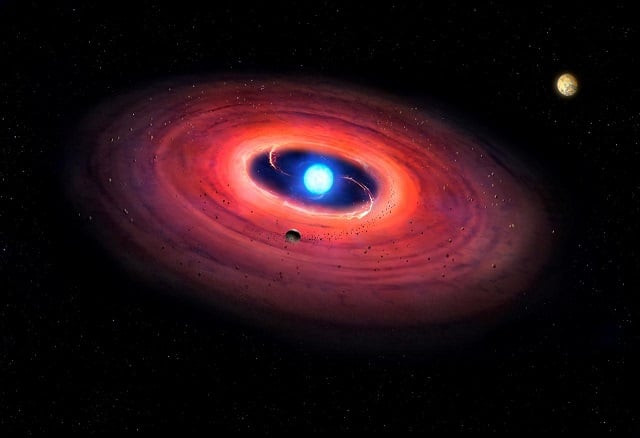 an artist 039 s rendering shows a star called a white dwarf with a planet upper right and material in orbit around the star photo reuters an artist 039 s rendering shows a star called a white dwarf with a planet upper right and material in orbit around the star photo reuters