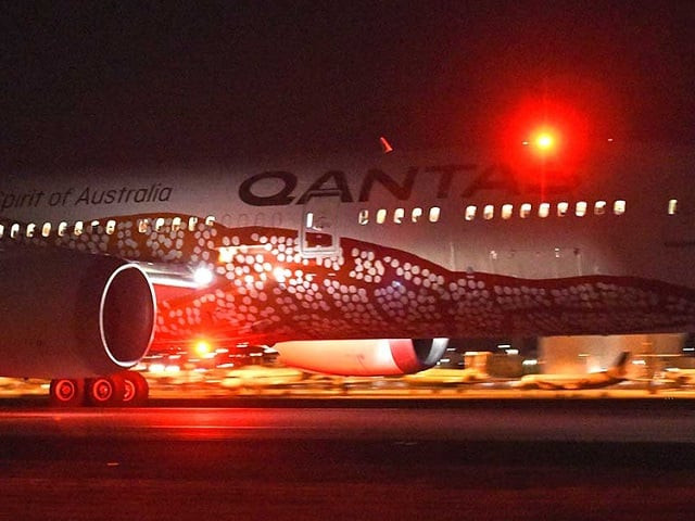 a qantas spokesperson said the test flights are quot just one part of the work we are doing to assess how to the operate these flights safely quot photo afp file a qantas spokesperson said the test flights are quot just one part of the work we are doing to assess how to the operate these flights safely quot photo afp file