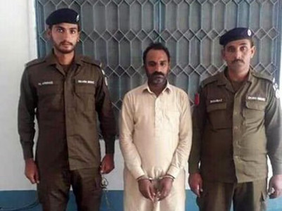 man arrested for thrashing minors in okara man arrested for thrashing minors in okara