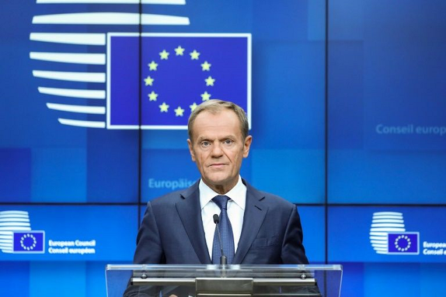 european council president donald tusk said he would begin consulting eu leaders 039 on how to react 039 a process one diplomat said could take a few days photo afp european council president donald tusk said he would begin consulting eu leaders 039 on how to react 039 a process one diplomat said could take a few days photo afp