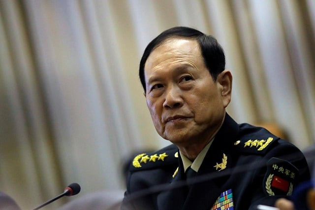 defence minister general wei fenghe photo reuters defence minister general wei fenghe photo reuters