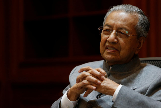 mahathir mohammad photo reuters mahathir mohammad photo reuters