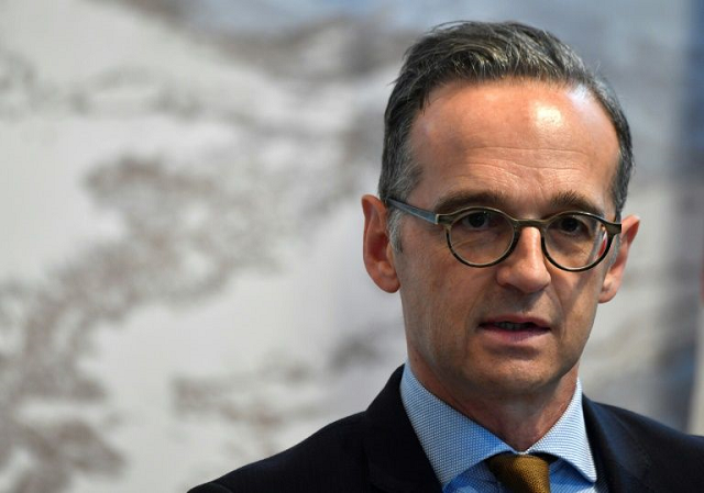 german foreign minister heiko maas pictured october 17 2019 said germany does not quot believe that an attack on kurdish units or kurdish militia is legitimate under international law quot photo afp german foreign minister heiko maas pictured october 17 2019 said germany does not quot believe that an attack on kurdish units or kurdish militia is legitimate under international law quot photo afp