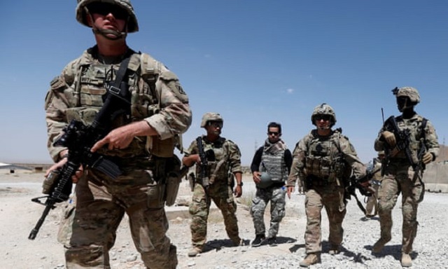 us forces afghanistan spokesperson colonel sonny leggett said the us now has around 13 000 troops in the country photo reuters file