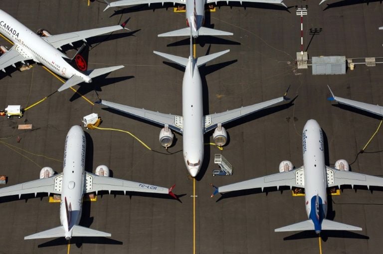 shares of boeing tumbled again over its handling of the 737 max crisis after us aviation regulators criticised it for witholding key documents for months photo afp