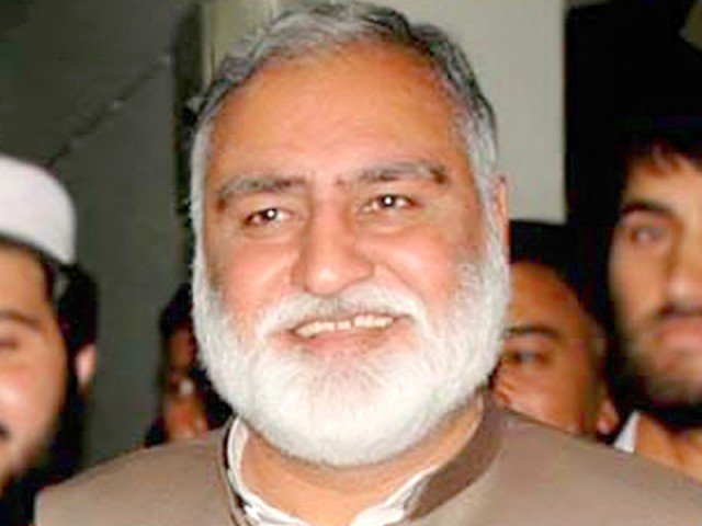 former kp cm akram khan durrani photo file