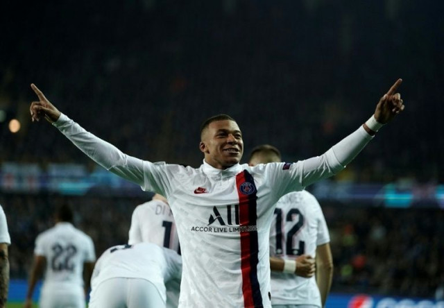 world cup winner netted three times in the space of 20 minutes to help psg go five points clear of real madrid photo afp world cup winner netted three times in the space of 20 minutes to help psg go five points clear of real madrid photo afp