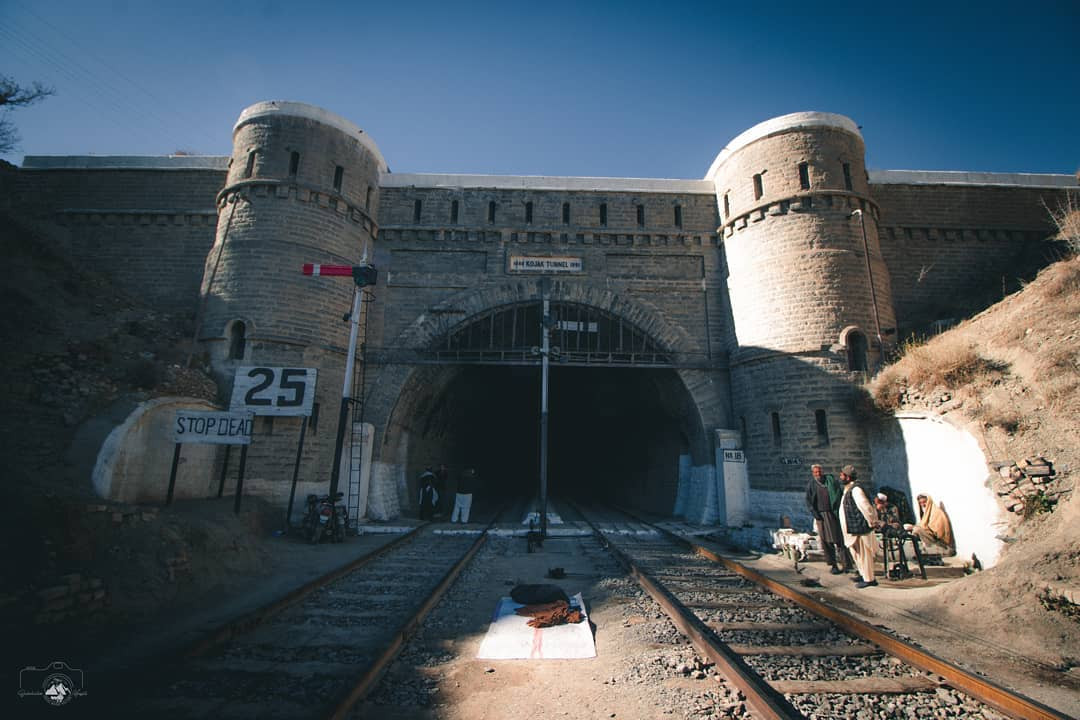 khojak railway tunnel photo facebook balochistan heights