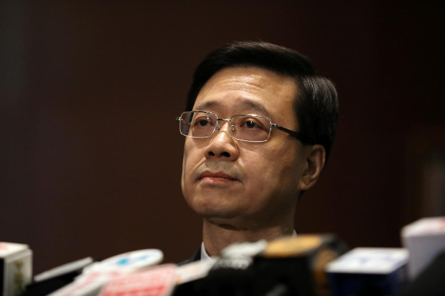 secretary of security john lee ka chiu announces the withdrawal of the extradition bill in hong kong photo reuters