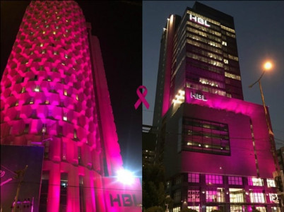 hblgoespink for breast cancer awareness