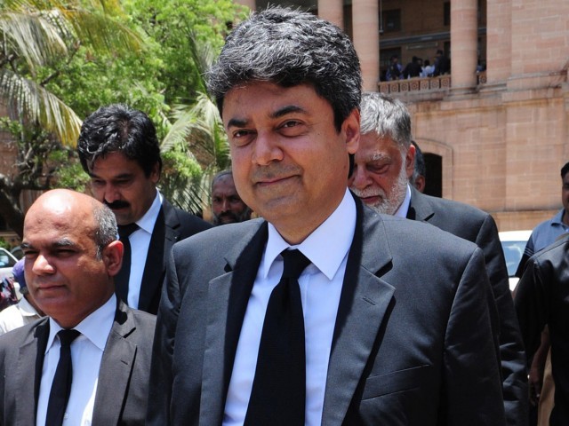 federal law and justice minister farogh naseem photo afp