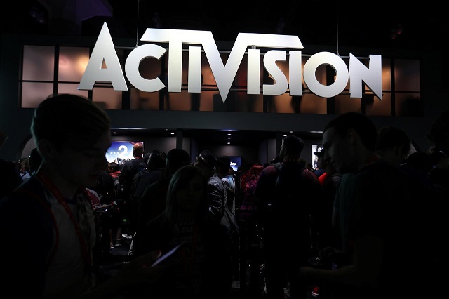 the activision booth is shown at the e3 2017 electronic entertainment expo in los angeles california us june 13 2017 photo reuters