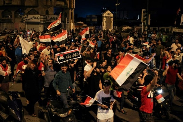 the scene in tahrir square ahead of larger protests expected friday photo afp the scene in tahrir square ahead of larger protests expected friday photo afp
