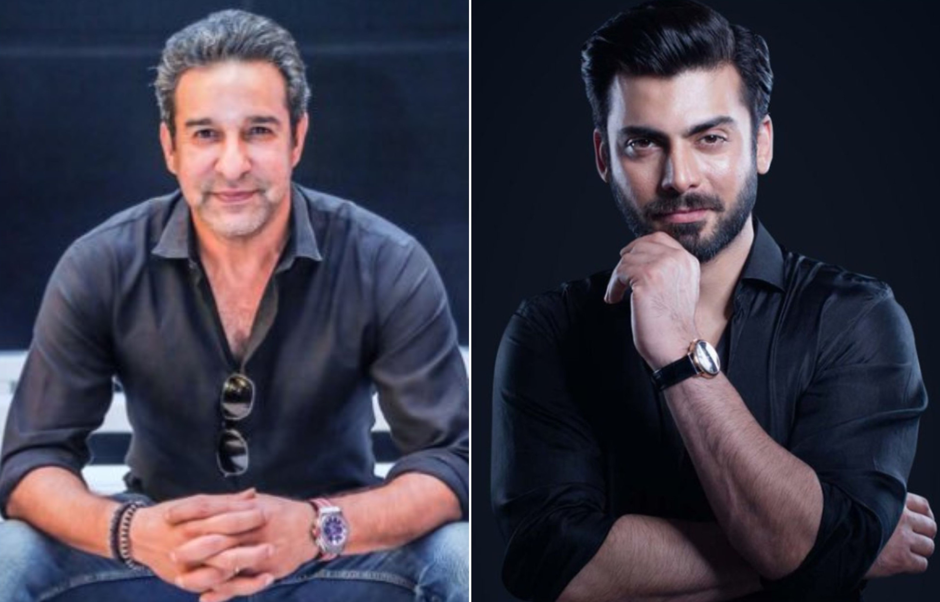 fawad khan wasim akram have reportedly signed a film together