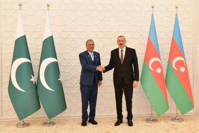 president alvi lauds azerbaijan s support for kashmir stance president alvi lauds azerbaijan s support for kashmir stance
