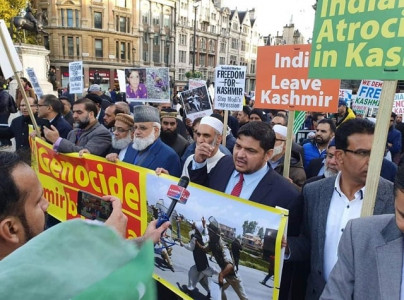 kashmiris denounce indian brutalities to mark black day in london kashmiris denounce indian brutalities to mark black day in london