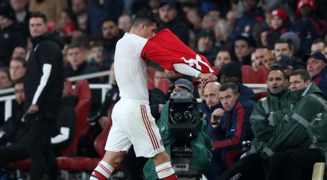 27 year old faced calls to be stripped of the captaincy from gunners fans on social media photo afp 27 year old faced calls to be stripped of the captaincy from gunners fans on social media photo afp