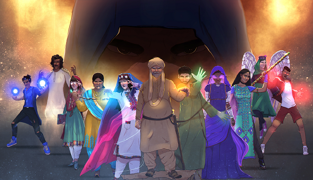 pasbaan legion first look of pakistani superheroes series is out