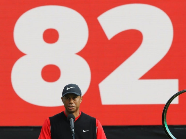 15 time major winner woods finished 19 under par to equal us legend sam snead 039 s all time record set 54 years ago photo afp 15 time major winner woods finished 19 under par to equal us legend sam snead 039 s all time record set 54 years ago photo afp