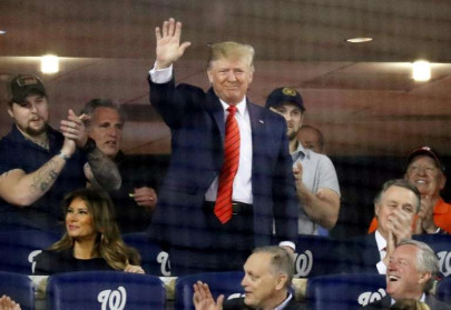 trump booed at world series baseball game trump booed at world series baseball game