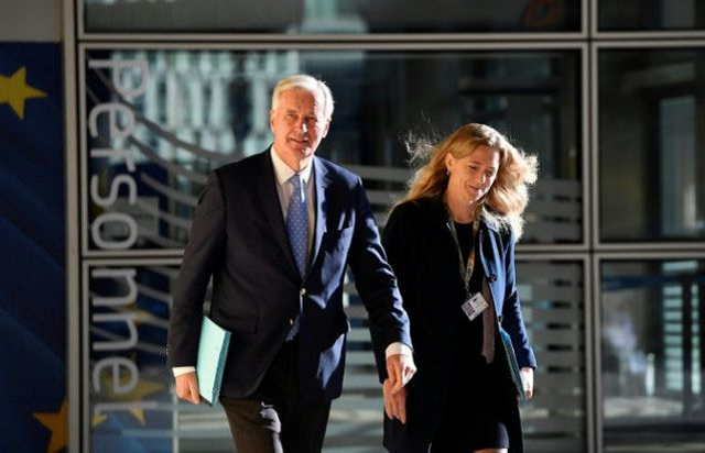eu chief brexit negotiator michel barnier said 039 i 039 m very happy that a decision has been taken 039 photo afp eu chief brexit negotiator michel barnier said 039 i 039 m very happy that a decision has been taken 039 photo afp