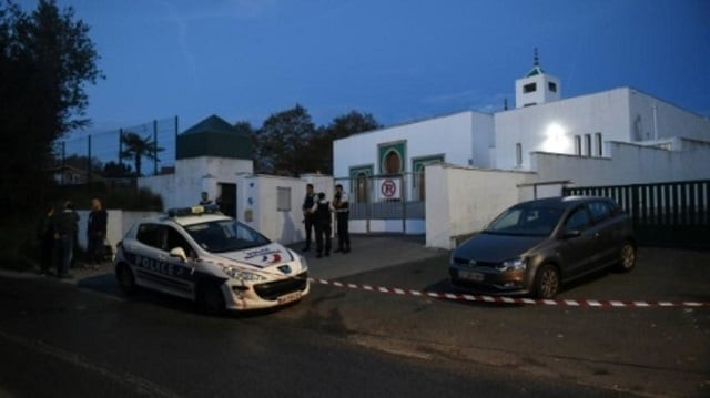 the mosque of bayonne southwest france has been cordonned off for the investigation photo afp the mosque of bayonne southwest france has been cordonned off for the investigation photo afp