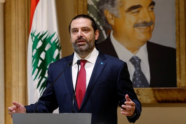 lebanon 039 s prime minister saad al hariri speaks during a news conference in beirut lebanon photo reuters