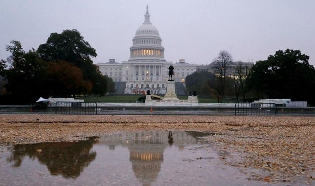 the us capitol building is seen reflected in a puddle at sunrise on the day of the u s midterm election as voters go to the polls across the country to elect 33 u s senators and all 435 members of the us house of representatives in washington u s november 6 2018 photo reuters the us capitol building is seen reflected in a puddle at sunrise on the day of the u s midterm election as voters go to the polls across the country to elect 33 u s senators and all 435 members of the us house of representatives in washington u s november 6 2018 photo reuters