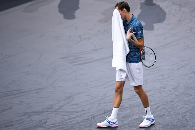 end of streak the second set ended a streak of 19 consecutive sets won by medvedev while the eventual loss snapped a nine match winning run photo afp end of streak the second set ended a streak of 19 consecutive sets won by medvedev while the eventual loss snapped a nine match winning run photo afp