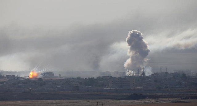 turkish and syrian army clash photo reuters