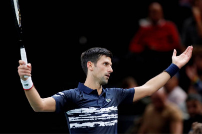 ill djokovic survives scare in paris opener nadal also through ill djokovic survives scare in paris opener nadal also through