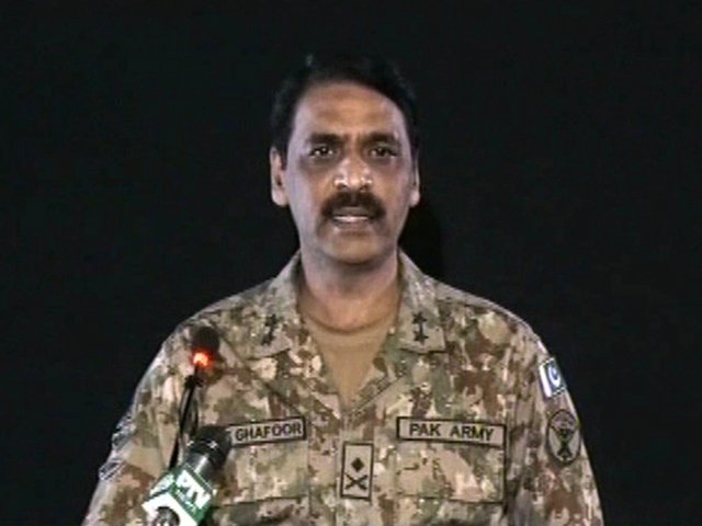 maj gen asif ghafoor says pakistan army is an impartial institution and supports all elected governments photo file