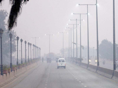 and the smog returns and the smog returns