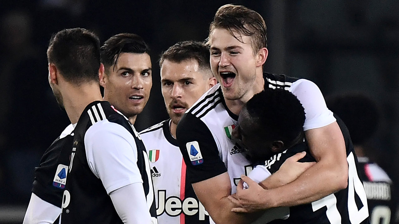 win maintains the turin side s unbeaten start to the season and keeps them on course for a ninth straight league title photo afp