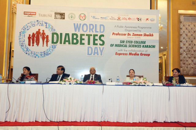 experts at session organised on saturday to mark the upcoming world diabetes day stressed the need to raise awareness about the deadly disease its prevention and how patients can manage it photo express experts at session organised on saturday to mark the upcoming world diabetes day stressed the need to raise awareness about the deadly disease its prevention and how patients can manage it photo express