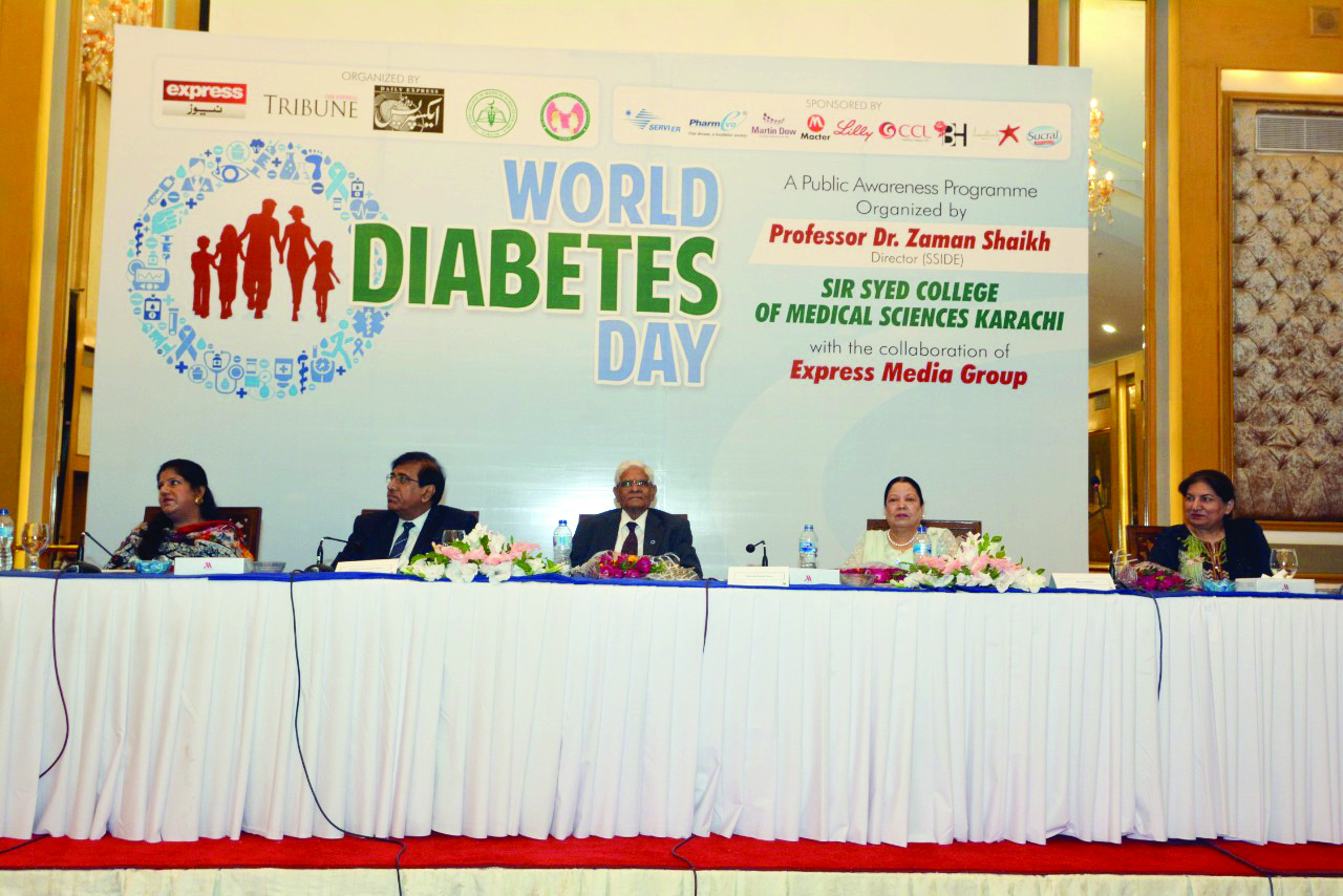 experts at session organised on saturday to mark the upcoming world diabetes day stressed the need to raise awareness about the deadly disease its prevention and how patients can manage it photo express