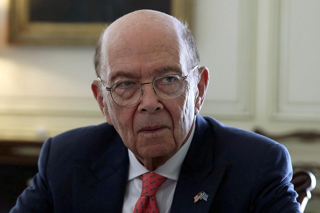 us commerce secretary wilbur ross meets with greek prime minister kyriakos mitsotakis not pictured at the maximos mansion in athens greece september 5 2019 photo reuters