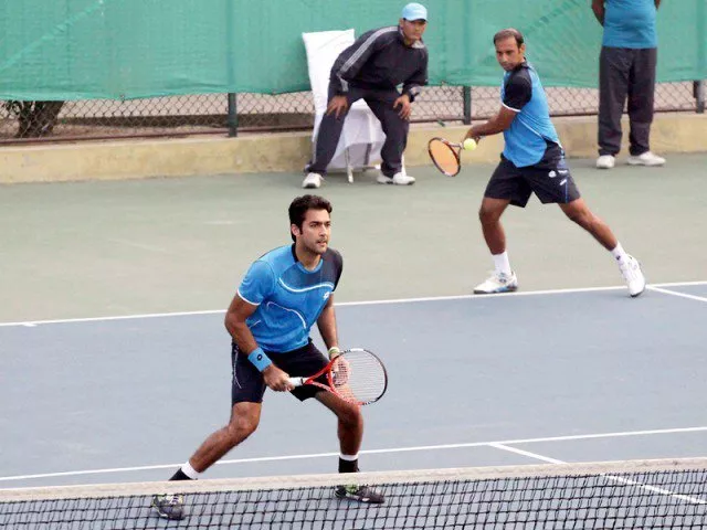as per davis cup rules the pakistan tennis federation now has the choice to propose a neutral venue within five working days photo file as per davis cup rules the pakistan tennis federation now has the choice to propose a neutral venue within five working days photo file