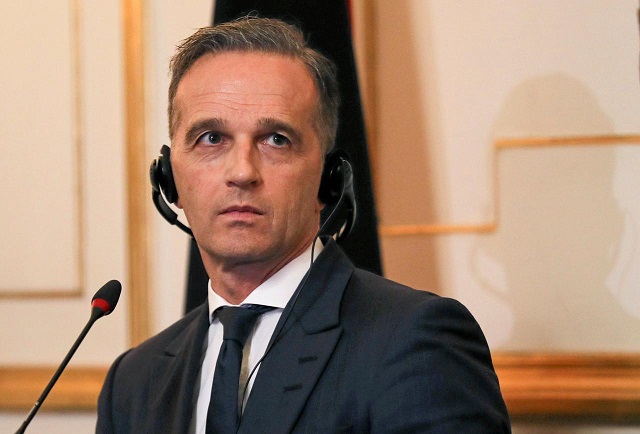 german foreign minister heiko maas listens during a press conference in cairo egypt october 29 2019 photo reuters