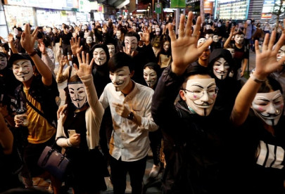 china to perfect hk system as water cannon breaks up guy fawkes protest china to perfect hk system as water cannon breaks up guy fawkes protest