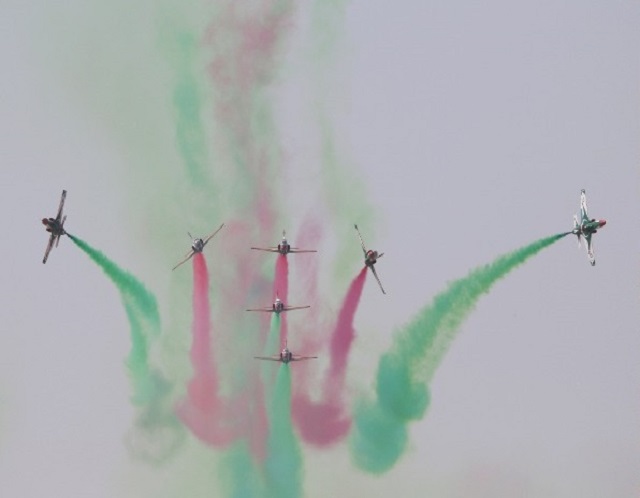 paf conducts live fire demo at sonmiani