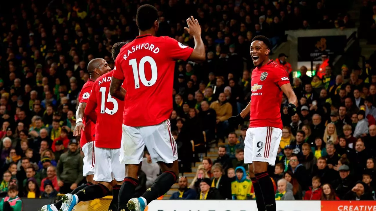 greenwood martial and rashford s goals cruised red devils into the europa league last 32 with a 3 0 win over partizan photo afp greenwood martial and rashford s goals cruised red devils into the europa league last 32 with a 3 0 win over partizan photo afp