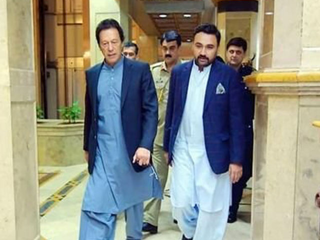 babar bin atta with prime minister imran khan photo twitter