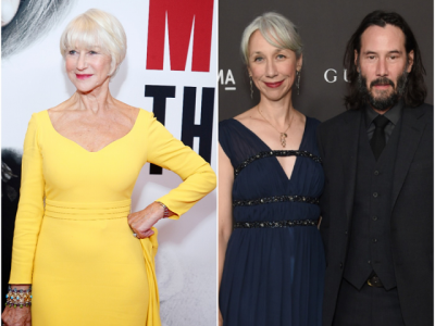 internet mistakes helen mirren for keanu reeves girlfriend internet mistakes helen mirren for keanu reeves girlfriend